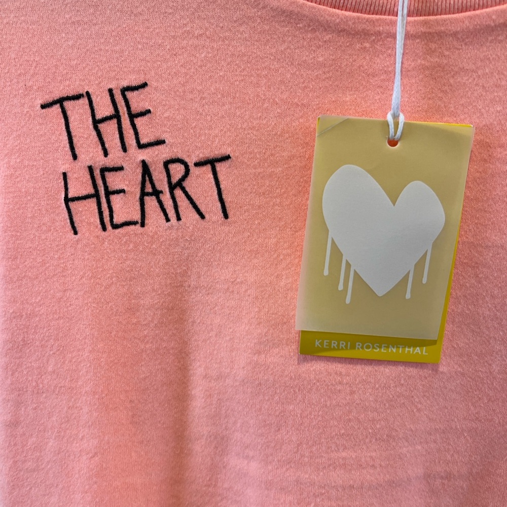 Kerri Rosenthal Pink Short Sleeve Tee